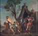 Camillus y el maestro de escuela de Falerii - Domenico Corvi — vista de la obra