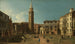 Campo Sant'Angelo Venice - Canaletto — artwork view