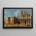 Campo Santa Maria Zobenigo, Venice - Canaletto — framed artwork on a wall