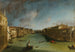 Gran Canal desde el Palazzo Balbi hacia el Rialto - Canaletto — vista de la obra