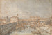 Padua, el río Bacchiglione y la Porta Portello - Canaletto — vista de la obra