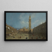 Piazza San Marco - Canaletto — cuadro enmarcado en la pared
