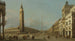 Piazza San Marco vista hacia el sur y el oeste - Canaletto — vista de la obra