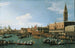 Retorno del Bucintoro en el día de la Ascensión - Canaletto — vista de la obra