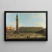Place Saint-Marc, Venecia - Canaletto — cuadro enmarcado en la pared