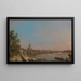 La Ciudad desde la terraza de Somerset House - Canaletto — cuadro enmarcado en la pared