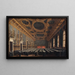 El Dogo y el Gran Consejo en la Sala del Maggior Consiglio - Canaletto — cuadro enmarcado en la pared