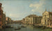 El Gran Canal en Venecia, vista hacia el sureste de San Stae en las Fabbriche Nuove de Rialto - Canaletto — vista de la obra