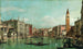 El Gran Canal, Venecia, mirando hacia el sureste con el Campo della Carità a la derecha - Canaletto — vista de la obra