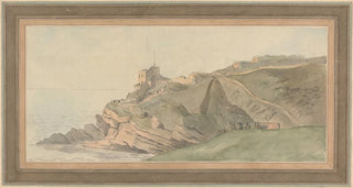 Capt Francis Grose - St Catherines Castle at Fowey Cornwall.webp