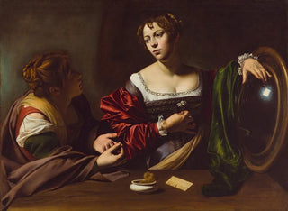 Caravaggio - Martha and Mary Magdalene.webp