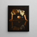 Narcissus - Caravaggio — framed artwork on a wall