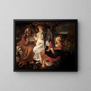 Caravaggio - Rest on the Flight into Egypt.webp