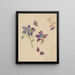 Flower Study - Carel Adolph Lion Cachet — framed artwork on a wall
