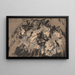 Bouquet - Carel Adolph Lion Cachet — cuadro enmarcado en la pared
