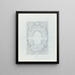Decorative design - Carel Adolph Lion Cachet — framed artwork on a wall