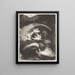 Colombe dans la tempête - Carel Adolph Lion Cachet — framed artwork on a wall