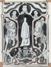 Conception with a woman standing with riders on each side - Carel Adolph Lion Cachet — artwork view