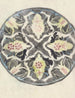 Proyecto de plato con decoración floral - Carel Adolph Lion Cachet — vista de la obra
