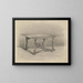 diseño para una mesa - Carel Adolph Lion Cachet — cuadro enmarcado en la pared