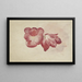 Dos tulipanes rojos - Carel Adolph Lion Cachet — cuadro enmarcado en la pared