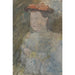 Mujer con sombrero plano - Carel Adolph Lion Cachet — vista de la obra