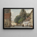 Vista de la Ciudad - Carel Jacobus Behr — cuadro enmarcado en la pared