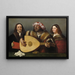 a concert - Cariani | Painting Source: Tableau Un concert - Cariani — framed artwork on a wall
