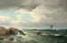 Marine landscape painting - Carl Bille — artwork view