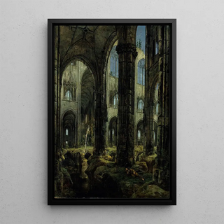 Carl Blechen - Gothic Church Ruins.webp