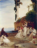 Tarentelle - Carl Blechen — vista de la obra
