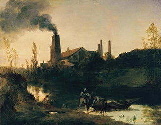 Carl Blechen - The NeustadtEberswalde Rolling Mill.webp