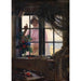 Reproducción del cuadro Después del baño, una joven golpeando la ventana del pescador - Carl Bloch