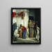 El Cristo y los niños - Carl Bloch — cuadro enmarcado en la pared