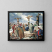 Crucifixión - Carl Bloch — cuadro enmarcado en la pared