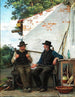 Una conversación entre dos pescadores - Carl Bloch — vista de la obra
