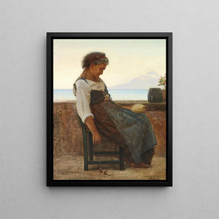 Carl Bloch - Italiensk morlille tager sig et hvil.webp