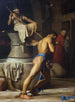 Samson y los filisteos - Carl Bloch — vista de la obra