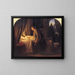 The daughter of Jairus - Carl Bloch — framed artwork on a wall