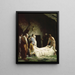 La mise au tombeau - Carl Bloch — cuadro enmarcado en la pared