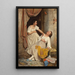 Dos niñas sonriendo - Carl Bloch — vista de la obra