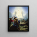 Jesus Transfiguration - Carl Bloch — framed artwork on a wall