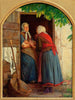 Two women talking - Carl Bloch — artwork view