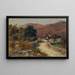Rue de Mattuglie - Carl Eduard Onken — framed artwork on a wall