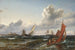 veleros y barco de pesca en el Sund frente a Kronborg - Carl Frederik Sørensen — vista de la obra