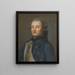Georg Magnus Sprengtporten 1740-1819 - Carl Fredrich Brander — framed artwork on a wall