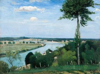 Carl Fredrik Hill - French River Landscape BoisleRoi.webp