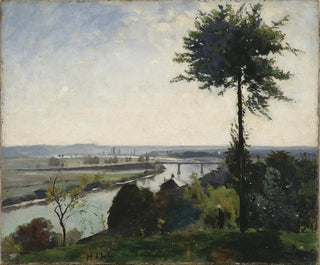 Carl Fredrik Hill - The Tree and the River III The Seine at BoisleRoi.webp