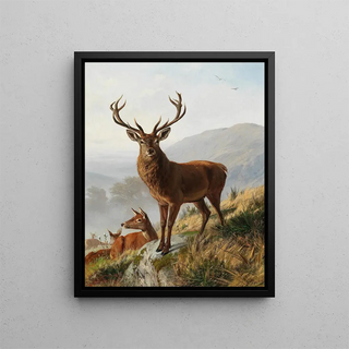 Carl Friedrich Deiker - Der kapitale Hirsch.webp