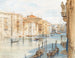Gran Canal y puente del Rialto - Carl Friedrich Heinrich Werner — vista de la obra